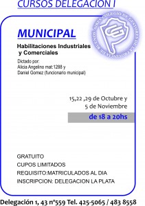 cartel curso municipal