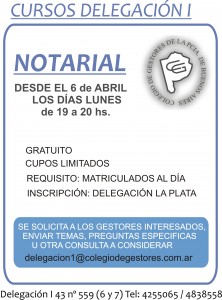 AFICHE NOTARIAL